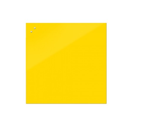 Тут изображение Магнитно-маркерная доска Askell Lux 45x45 лимонный