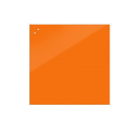 Тут изображение Магнитно-маркерная доска Askell Lux 45x45 оранжевый