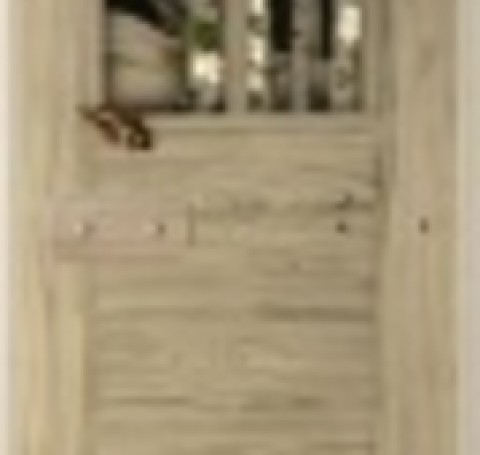 Тут изображение Дверь со стеклом, (узкое, бронз., жарост.) 1,9х0,7 м.,липа, с короб.,ручк. и петл. Банные штучки