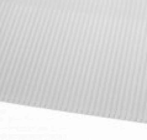 Тут изображение Поликарбонат сотовый 4 мм белый 2,1х12м, УФ-защита, Кронос