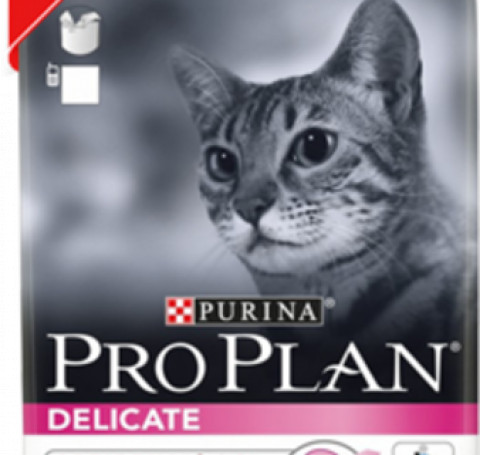 Тут изображение PRO PLAN® Delicate для кошек с чувствительным пищеварением, с ягненком, 1,5 кг