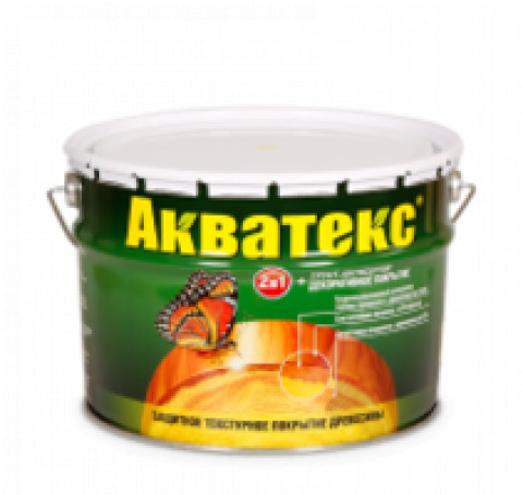 Тут изображение АКВАТЕКС защитно-декоративное покрытие для древесины 10л