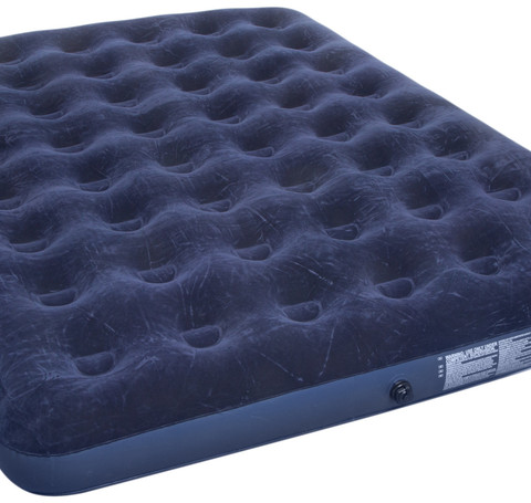 Тут изображение Надувной матрас кровать INTEX двухспальный 152*203*25 + 2 подушки и насос