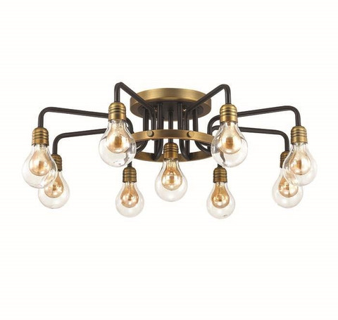 Тут изображение Люстра Лофт 
ODEON LIGHT 3983/9C