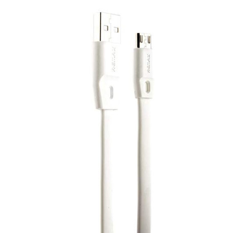 Тут изображение Кабель USB-Micro USB REMAX FULL SPEED RC-001m белый 2м