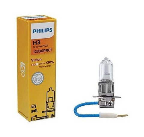 Тут изображение Лампа галогенная H3 Philips +30%  12/55