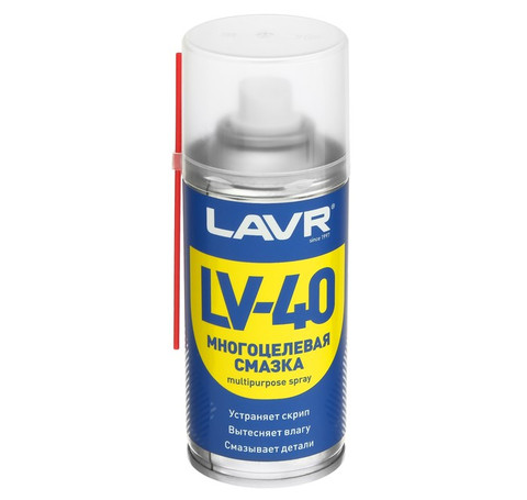 Тут изображение Смазка многоцелевая Lavr LV40 210мл