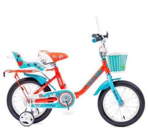 Тут изображение KG1403 Велосипед Black Aqua Sweet 14