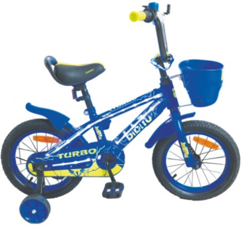 Тут изображение B14T1 Велосипед Bibitu Turbo 14