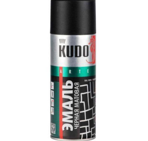 Тут изображение KUDO Чёрная МАТОВАЯ аэро.