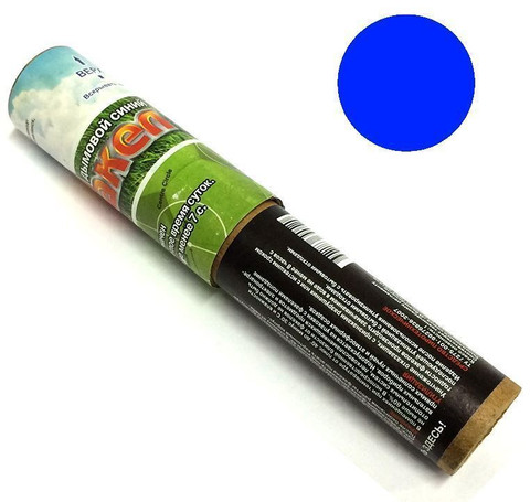 Тут изображение Факел дымовой синий (цветной дым) для фотосессий