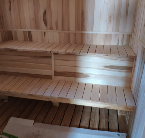 Тут изображение Классическая каркасная баня 2×5