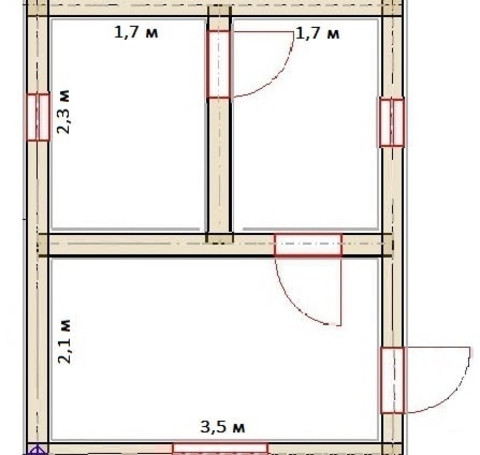 Тут изображение Баня 4×5 в лапу