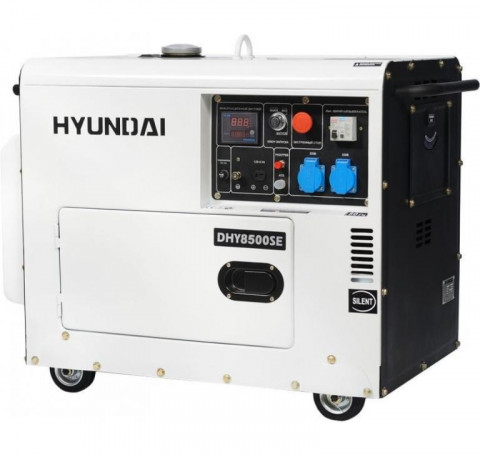 Тут изображение Генератор дизельный HYUNDAI DHY 8500SE
