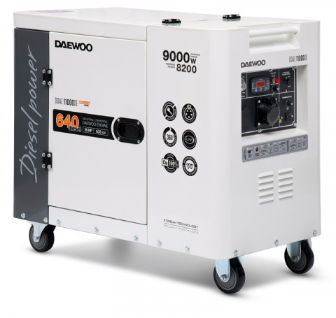Тут изображение Генератор дизельный DDAE 11000SE DAEWOO