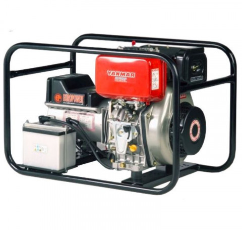 Тут изображение Генератор дизельный EUROPOWER EP 2800 DЕ (электростартер)