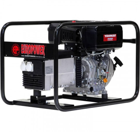 Тут изображение Генератор дизельный EUROPOWER EP 6000 D
