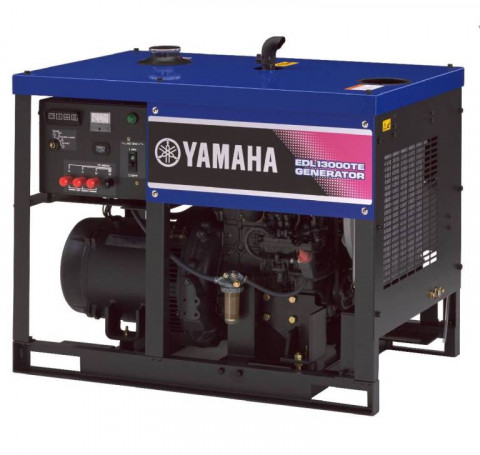 Тут изображение Генератор дизельный YAMAHA EDL13000TE (380 В, электростартер)
