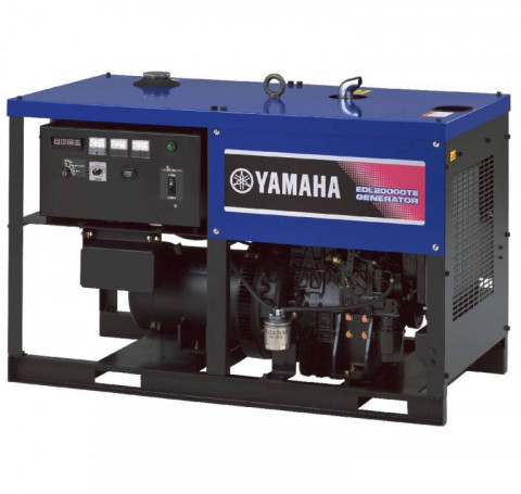 Тут изображение Генератор дизельный YAMAHA EDL20000TE (380 В, электростартер)