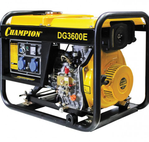 Тут изображение Генератор дизельный CHAMPION DG3600E