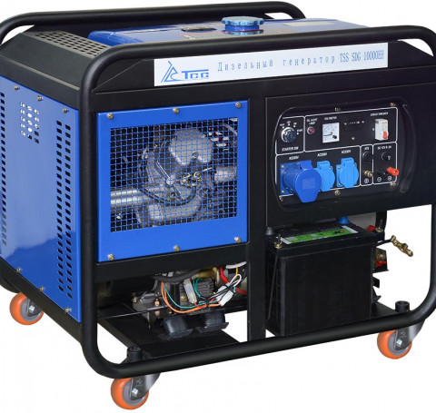 Тут изображение Дизель генератор TSS SDG 10000EH