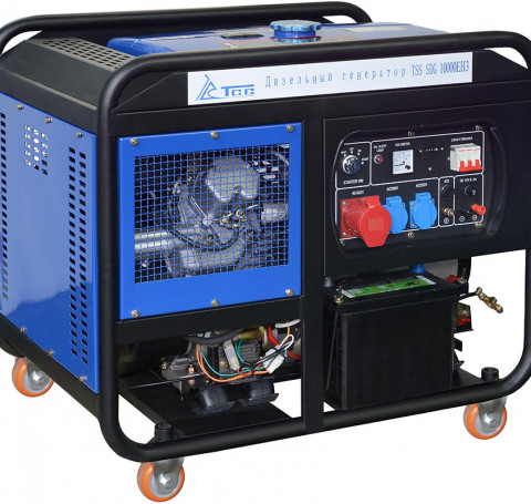 Тут изображение Дизель генератор TSS SDG 10000EH3