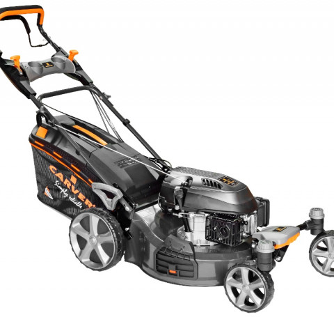 Тут изображение Газонокосилка бензиновая CARVER LMG-3651DMSW
