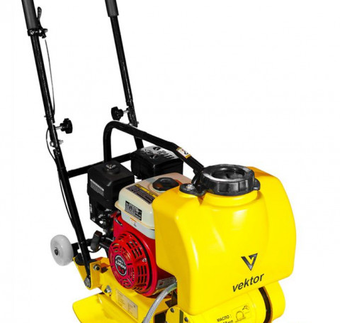 Тут изображение Виброплита Vector VPG-100С (двигатель Honda, вес 100 кг)