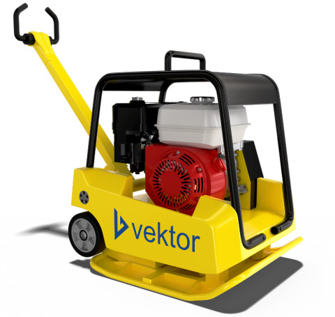 Тут изображение Виброплита Vector VPG-160С (двигатель Honda, вес 180 кг)
