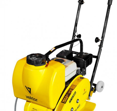 Тут изображение Виброплита Vector VPG-90В (двигатель Lifan, вес нетто 90 кг)