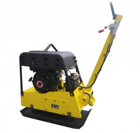 Тут изображение Виброплита реверсивная Zitrek CNP 30-3 (двигатель Diesel Loncin 178FE, 6,5 л.с., вес 162 кг)