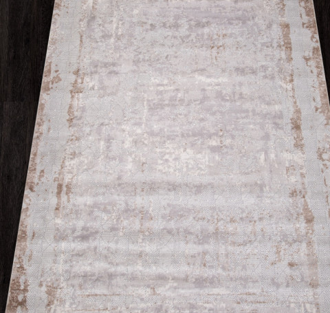 Тут изображение Ковер 22464A - WHITE / GREY SHR - Прямоугольник - коллекция ALANYA 2.40x3.40