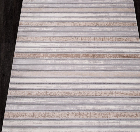 Тут изображение Ковер 23903A - L.GREY / BROWN - Прямоугольник - коллекция ALANYA 2.40x3.40