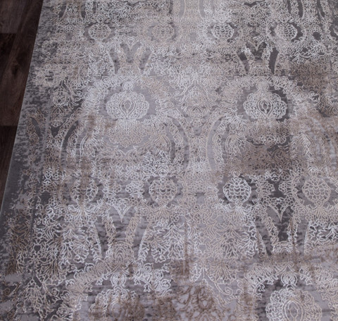 Тут изображение Ковер 03801A - GREY / BROWN - Прямоугольник - коллекция ARMINA 1.60x2.30