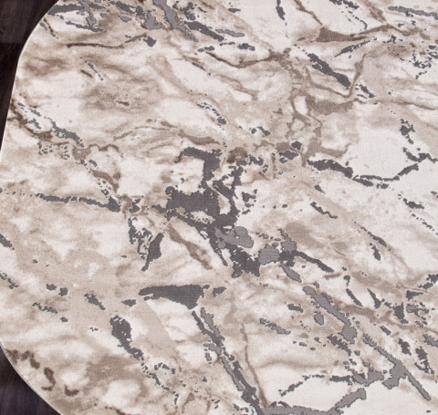 Тут изображение Ковер 03819A - GREY / BROWN - Овал - коллекция ARMINA 0.80x1.50