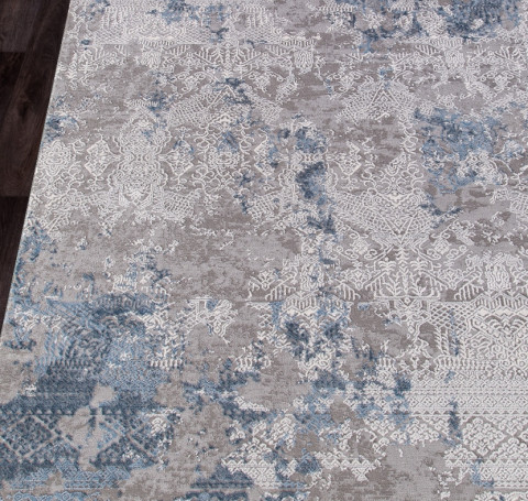 Тут изображение Ковер 03851A - BLUE / BLUE - Прямоугольник - коллекция ARMINA 0.80x1.50