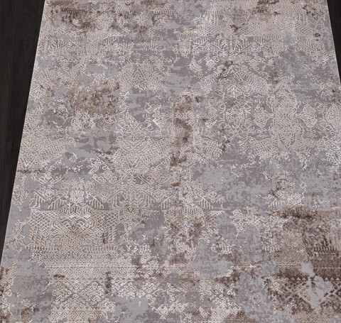 Тут изображение Ковер 03851C - GREY / BROWN - Прямоугольник - коллекция ARMINA 1.60x2.30
