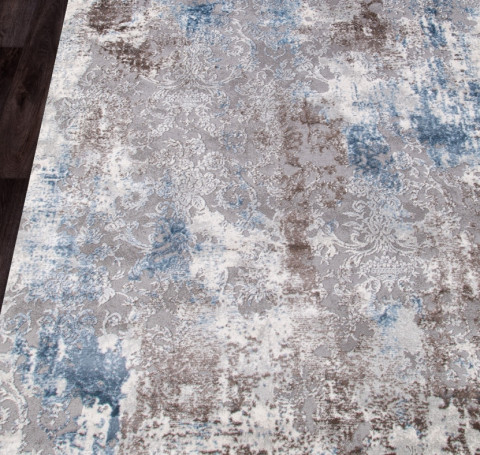 Тут изображение Ковер 03853A - BLUE / BLUE - Прямоугольник - коллекция ARMINA 1.60x4.00