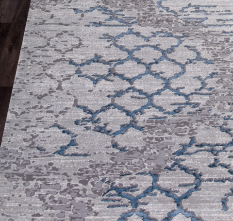 Тут изображение Ковер 03854A - BLUE / BLUE - Прямоугольник - коллекция ARMINA 2.40x3.40