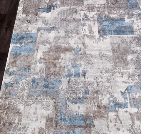 Тут изображение Ковер 03857A - BLUE / BLUE - Прямоугольник - коллекция ARMINA 1.60x2.30