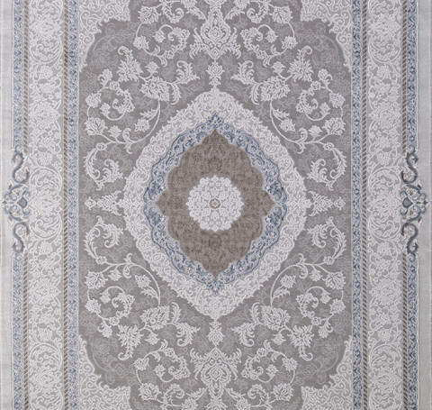 Тут изображение Ковер 03874A - BLUE / BLUE - Прямоугольник - коллекция ARMINA 1.60x2.30