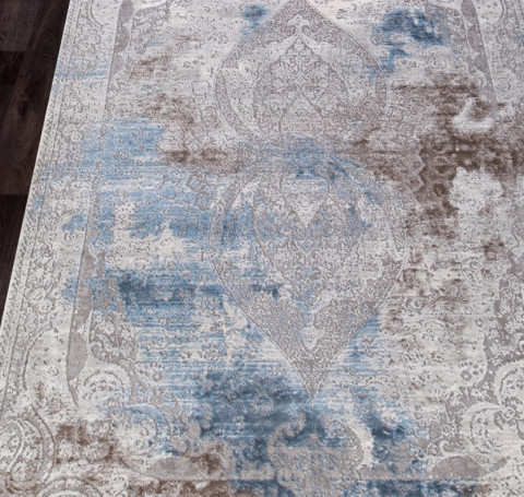 Тут изображение Ковер 03879A - BLUE / BLUE - Прямоугольник - коллекция ARMINA 2.00x4.00