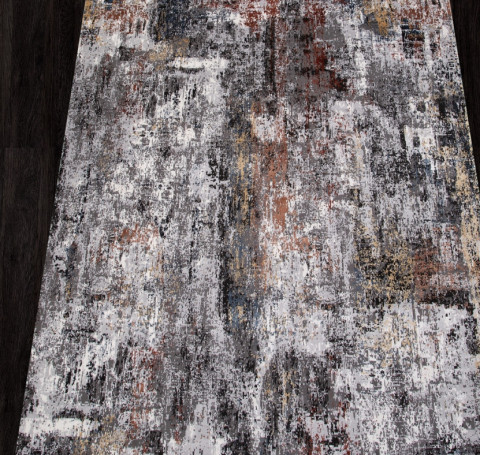 Тут изображение Ковер SI021M - MULTI / GREY - Прямоугольник - коллекция LISSABON 1.56x2.30