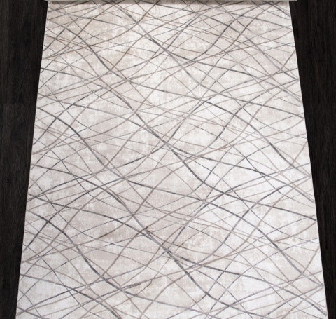 Тут изображение Ковровая дорожка 04081C - GREY / BROWN - коллекция ARMINA 3.00x25.00