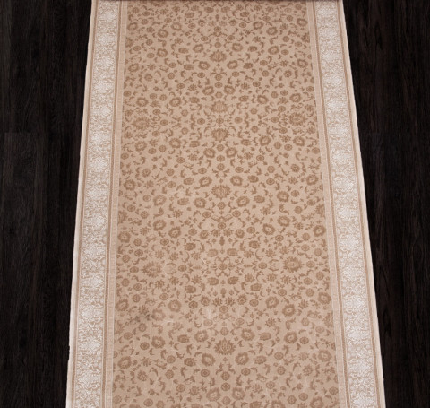 Тут изображение Ковровая дорожка SI040A - BROWN / BROWN - коллекция LISSABON 1.56x25.00