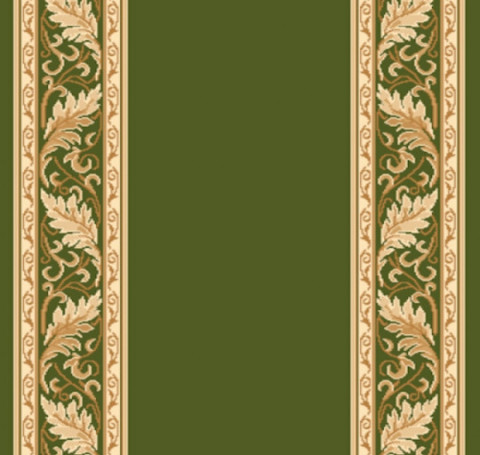 Тут изображение Ковровая дорожка D040 - GREEN 2 - коллекция OLYMPOS 2.00x25.00