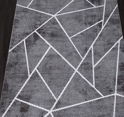 Тут изображение Ковер PN004G - GREY / GREY - Прямоугольник - коллекция PANAMA 2.34x3.40