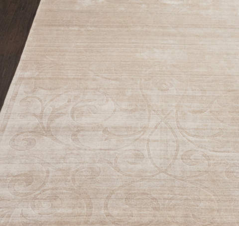 Тут изображение Ковер HL 646 - NATURAL-BEIGE - Прямоугольник - коллекция CARVING WOOL VISCOSE 1.60x2.30