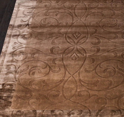 Тут изображение Ковер HL 714 - BEIGE-BROWN - Прямоугольник - коллекция CARVING WITH BOARF 1.60x2.30