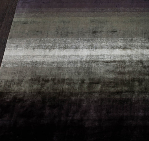 Тут изображение Ковер HL 655 - CHARCOAL-GREEN - Прямоугольник - коллекция GRADIATION TENCEL 1.60x2.30